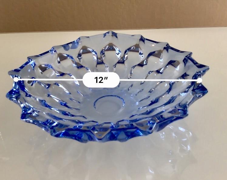 SAMBA Blue Shallow Bowl