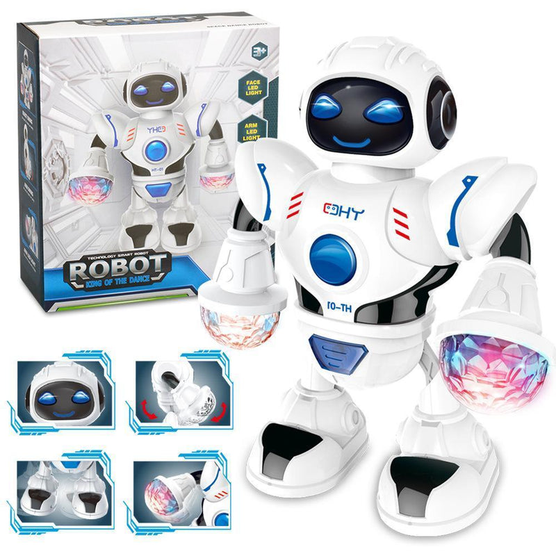 Electric Hyun Dance Robot (White)