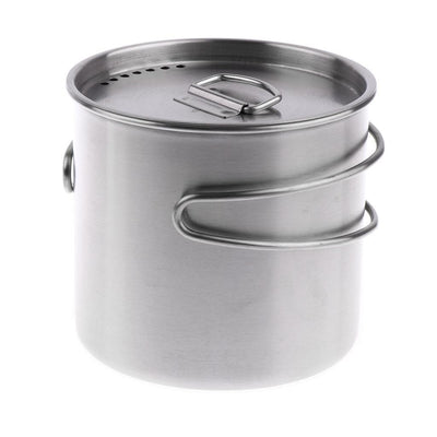 500ml Stainless Steel Water Mug Cup with Lid (Silver)