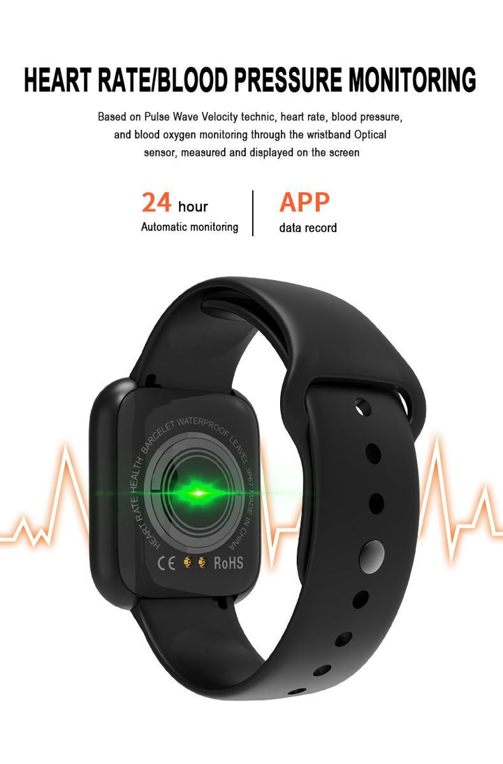 I5 Smart-Armband Bluetooth wasserdichte Multifunktionsuhr