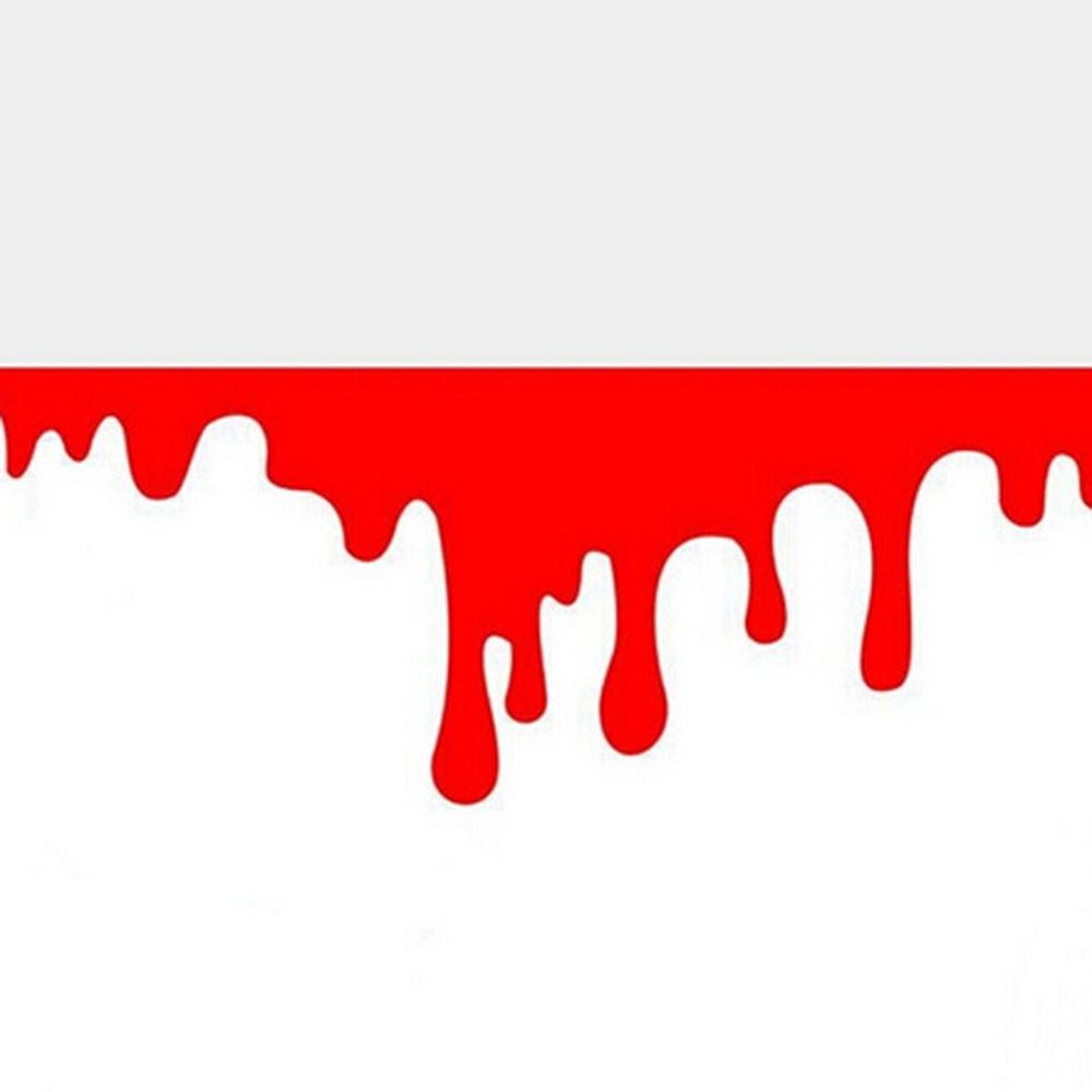 1 x Universal-Autoaufkleber mit rotem Blut