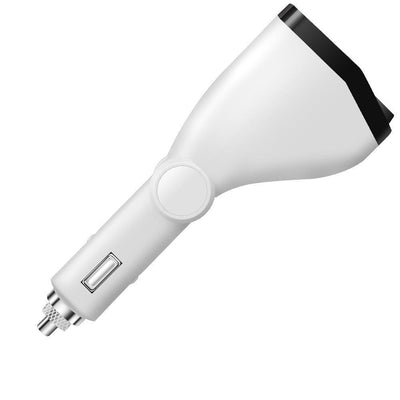 Car Charger Cigarette Lighter (White)