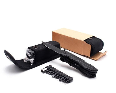 Cross-border special multi-purpose knife clamp portable folding tool