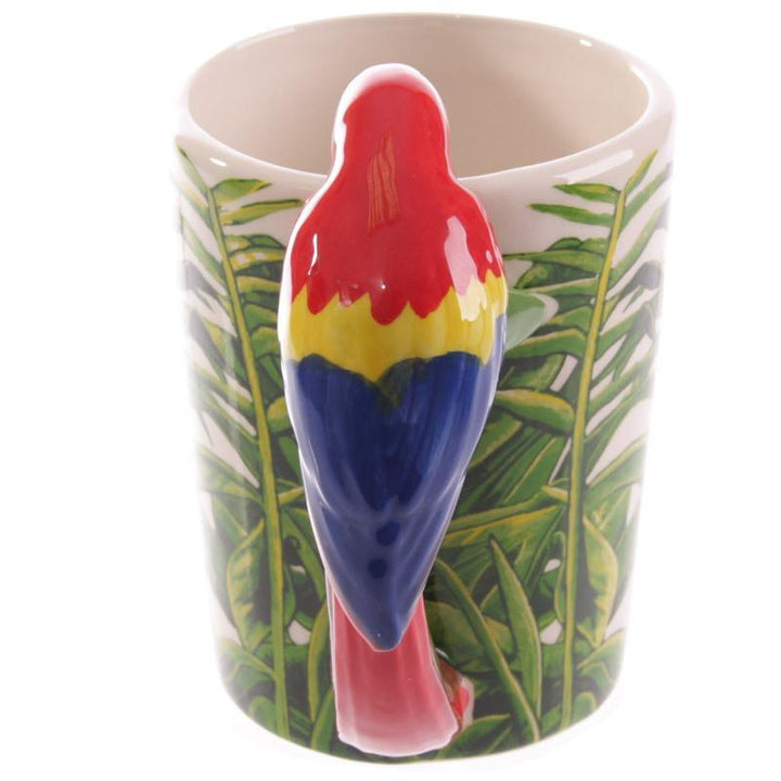 Papageien-Tasse, Kaffee-Tee-Tasse