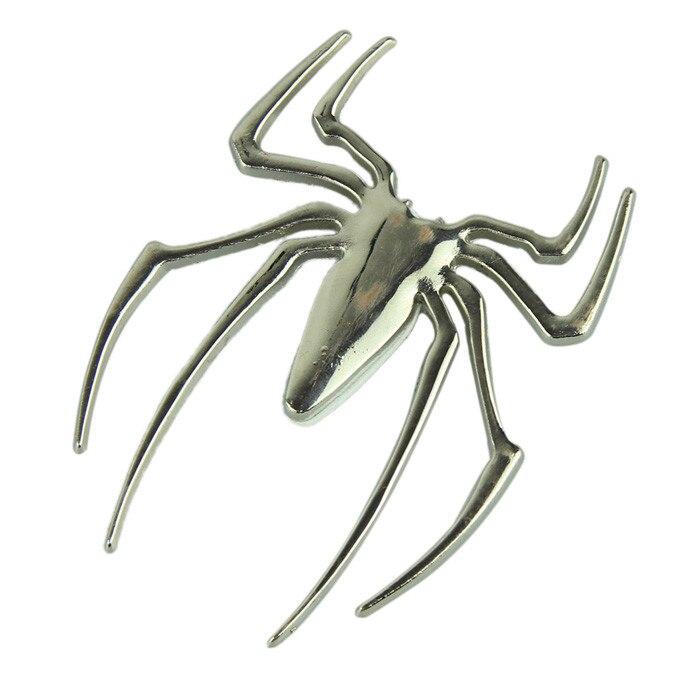 3D Spider Chrome Aufkleber Abzeichen Logo Emblem Aufkleber