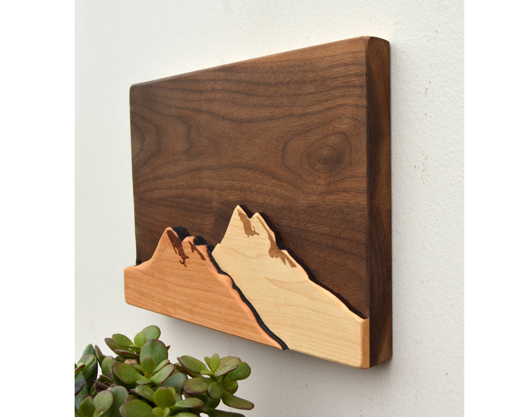 Berg-Wand-Kunst