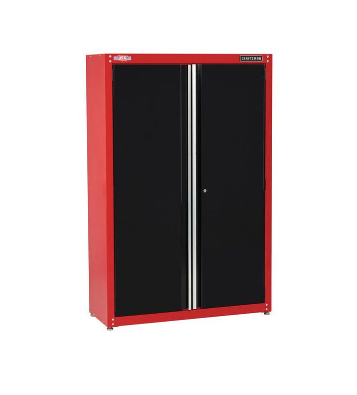 Craftsman  74 in. H x 48 in. W x 18 in. D Black/Red  Steel  Storage