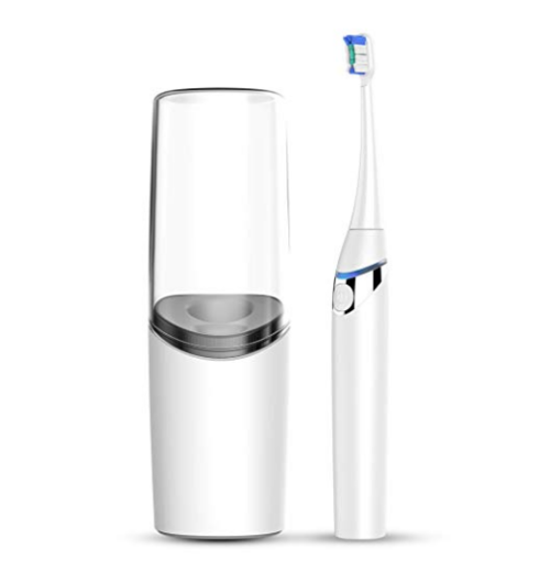 Electric Travel Rechargeable Toothbrush With UV Sterilizer