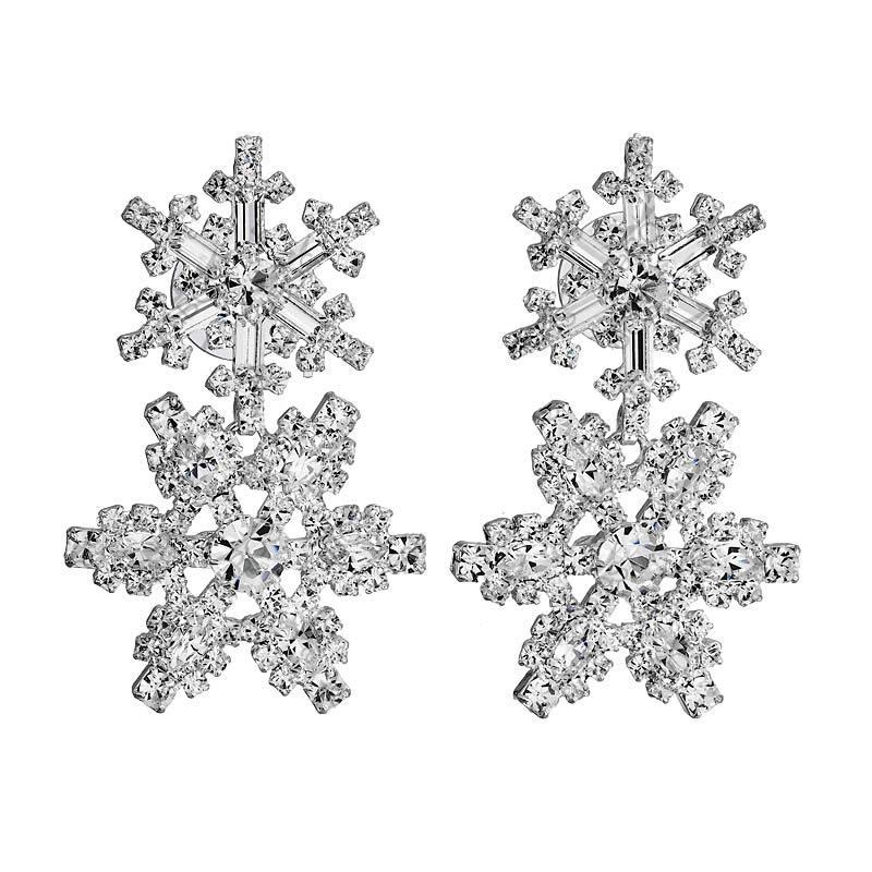 Schneeflocken Ohrringe