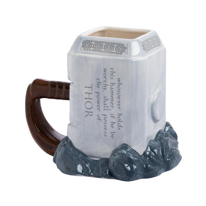 Quake Mug Large-capacity Anime Cup Ceramic Cup Hammer Cup