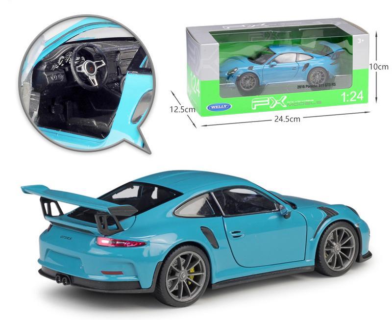 Sports Car Simulation Alloy Car Model