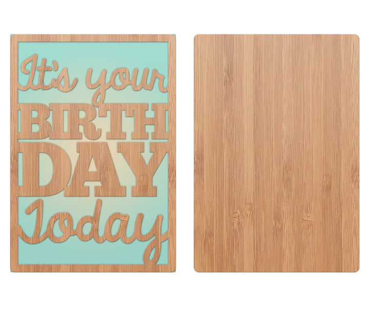 Es ist Ihre „Birthday Today“-Geburtstagskarte