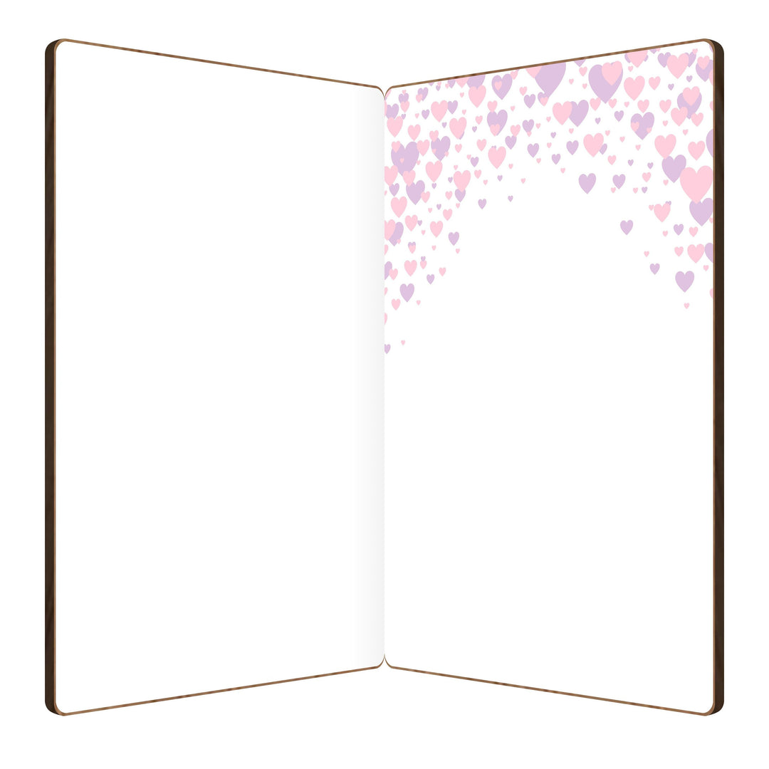 Bursting Hearts Love Card