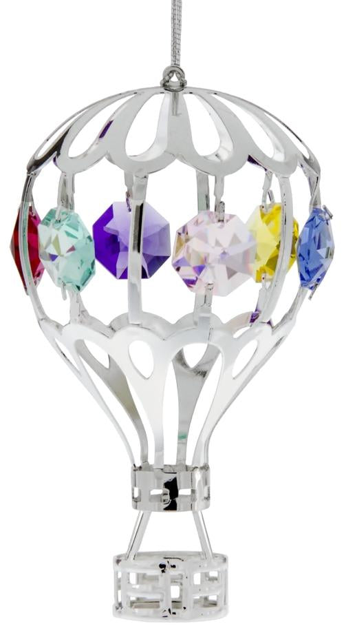 24K vergoldeter Heißluftballon mit Swarovski