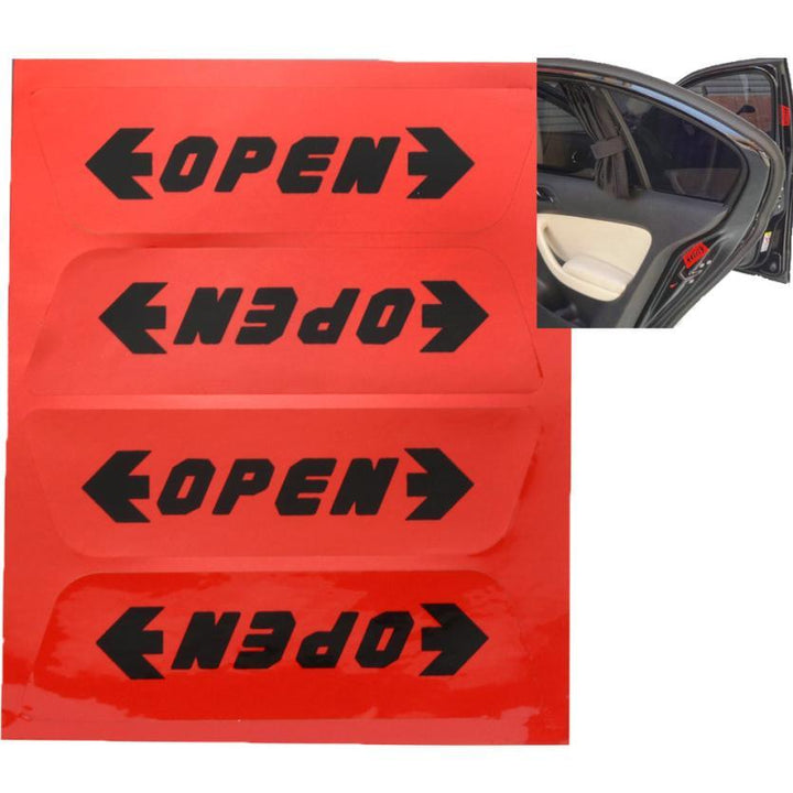 Autoaufkleber 1Set Autoaufkleber Reflektierende Autotür