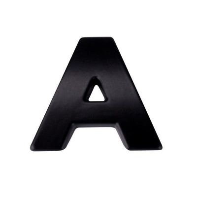 Car Sticker (A-Z) 3D DIY Metallic Alphabet Sticker