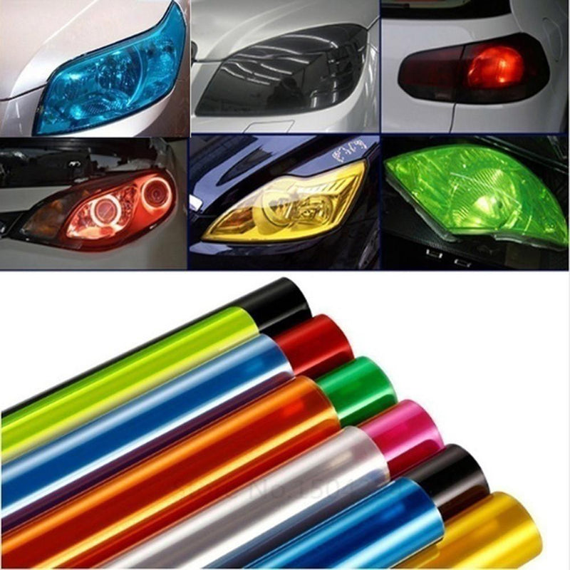 Car Sticker Auto Tint Smoke Fog Light Headlight