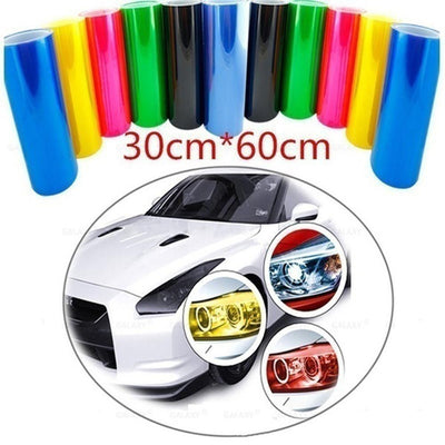 Car Sticker Auto Tint Smoke Fog Light Headlight