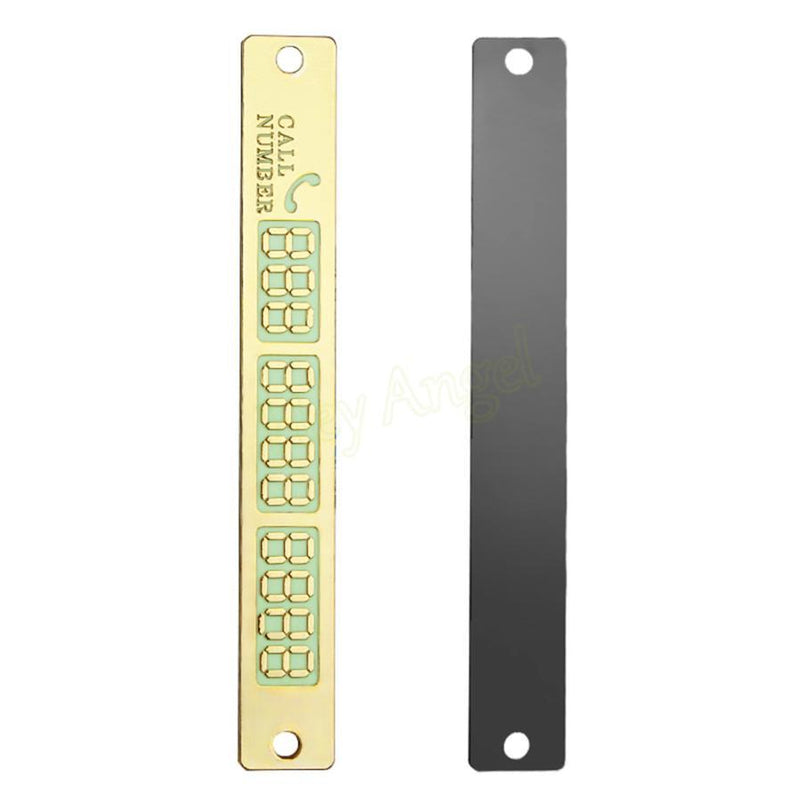 Car Sticker Car Luminous Temporary Parking Card