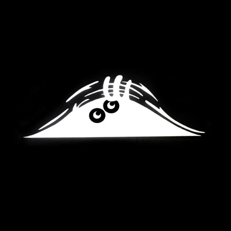 Car Sticker Funny Car Stickers 3D Eyes Peeking