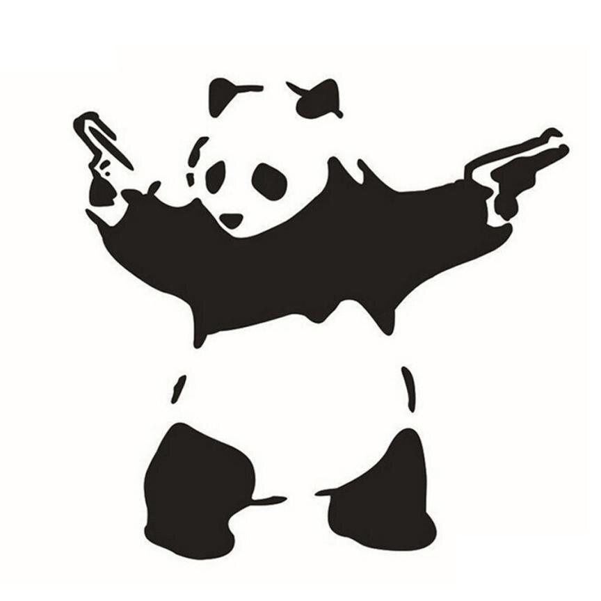 Autoaufkleber Panda Autoaufkleber Autofenster Vinyl