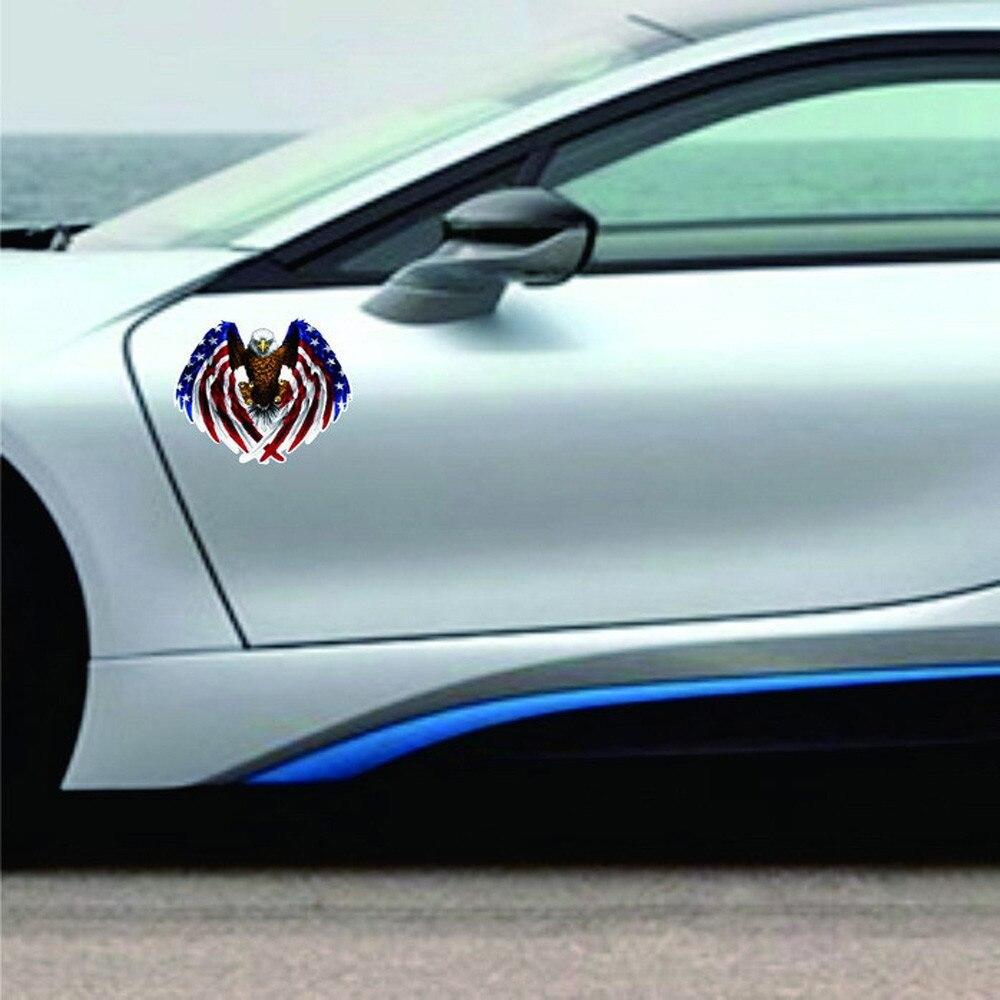 Autoaufkleber Sport 3D Flying Hawk Auto Truck Hood