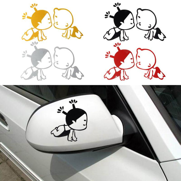 Modischer Kinder-Design-3D-Dekorationsaufkleber für das Auto