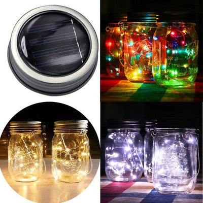 Fashion Plastic LED Fairy Light Solar Powered For