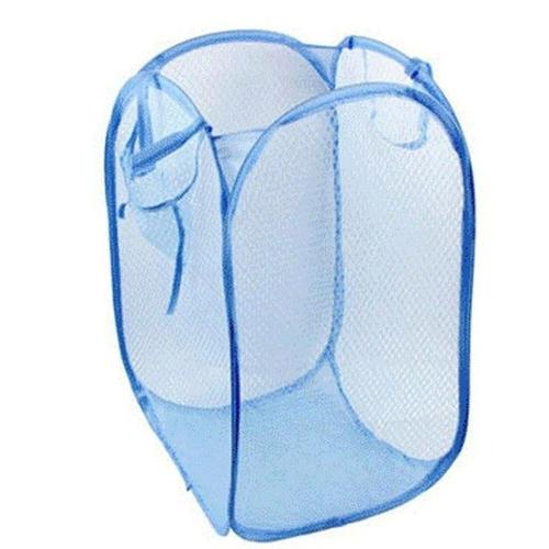 Foldable Pop Up Washing Clothes Laundry Basket Bag