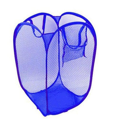 Foldable Pop Up Washing Clothes Laundry Basket Bag