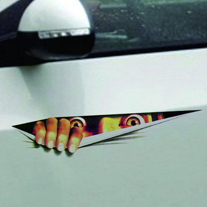 3D-Aufkleber „Fröhliches Halloween“ für die Autowand zu Hause