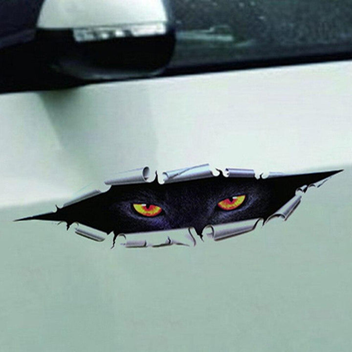 3D-Aufkleber „Fröhliches Halloween“ für die Autowand zu Hause