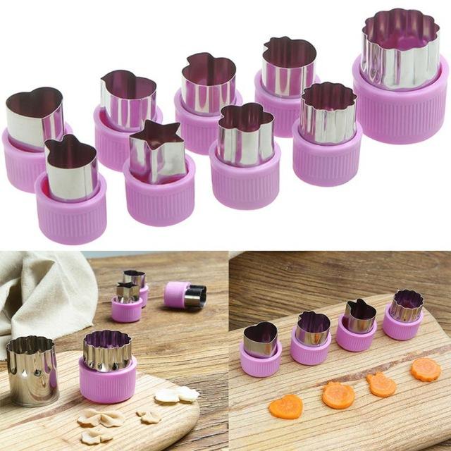 Hot sale 9-Piece Set Stainless Steel Biscuit Cake