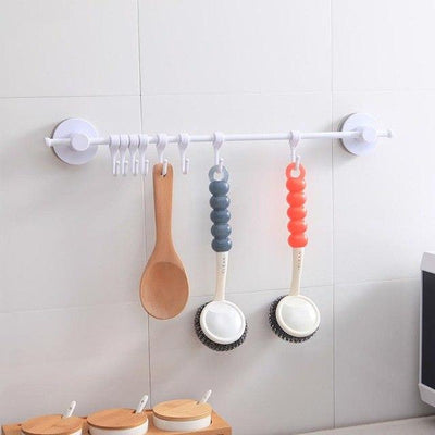 Hot sale Kitchen Long handle Steel Ball Brush