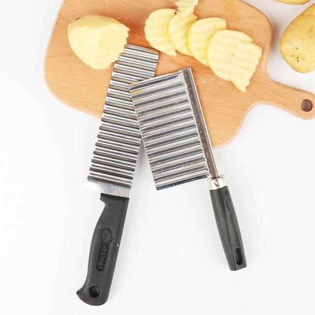 Hot sale Potato Wavy Edged Tool Stainless Steel