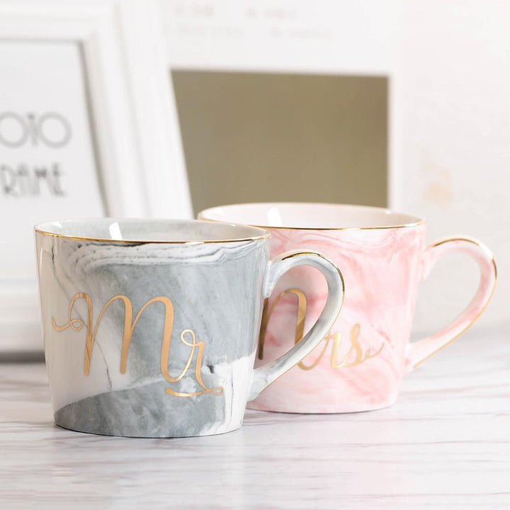 Kaffeetasse aus Marmorkeramik, 380 ml