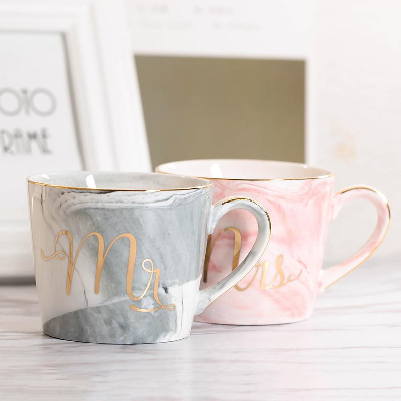 Marble Ceramic Coffee Mug 380ml