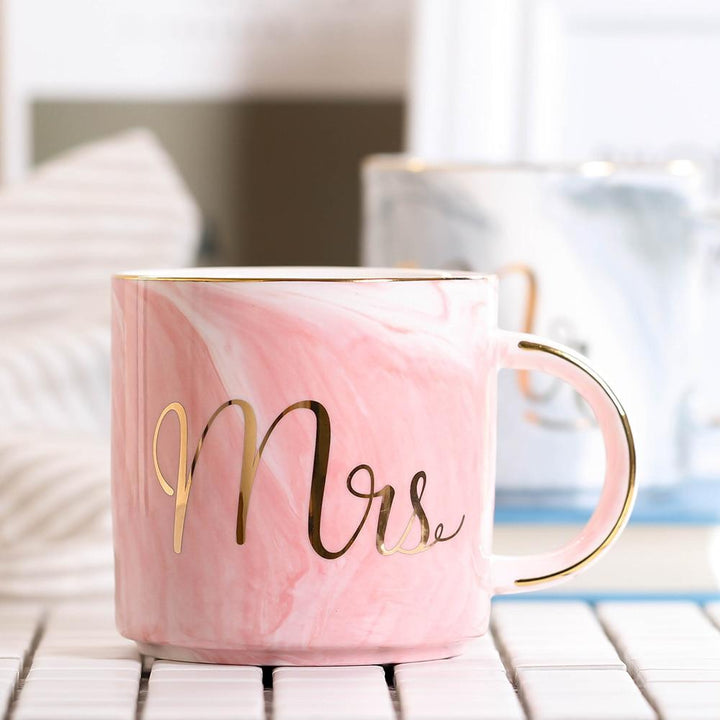 Kaffeetasse aus Marmorkeramik, 380 ml