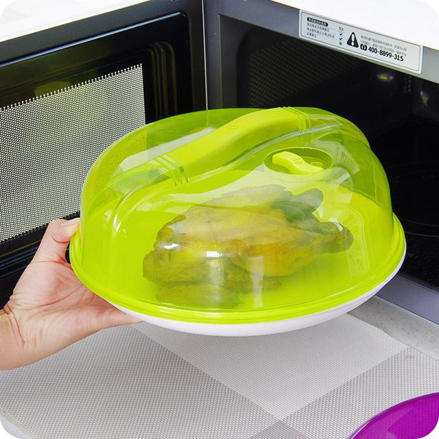 Microwave Food Cover Plate Vented Splatter