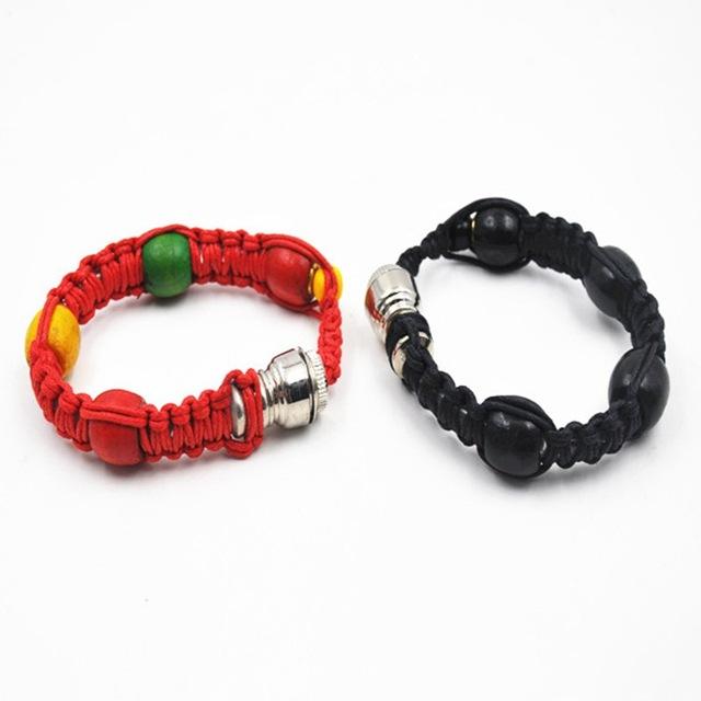 Tragbares Metallarmband, Rauchpfeife, Kräuterkraut 