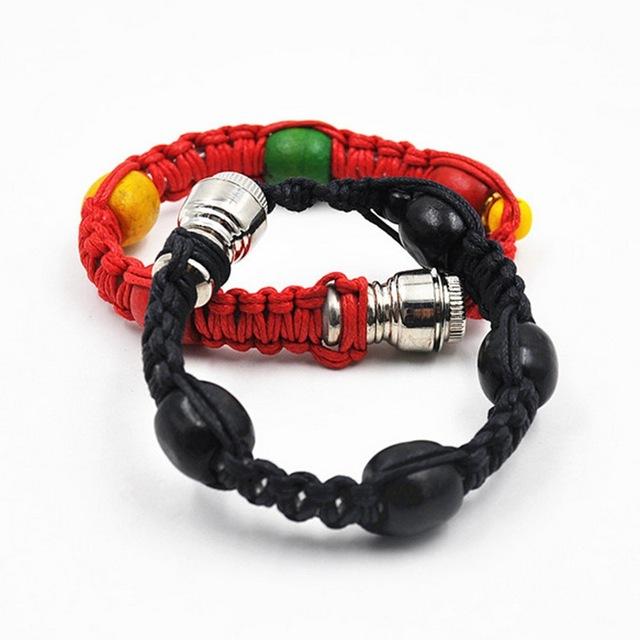Tragbares Metallarmband, Rauchpfeife, Kräuterkraut 