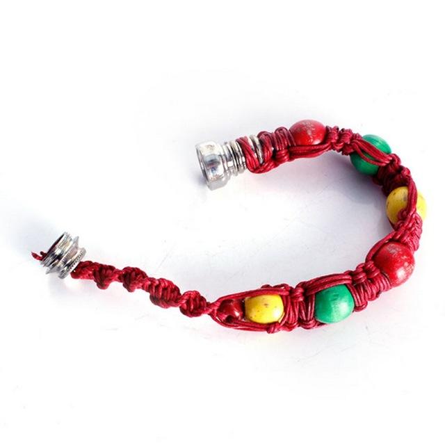 Tragbares Metallarmband, Rauchpfeife, Kräuterkraut 