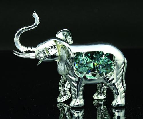 Elephant hand studded with Swarovski crystal