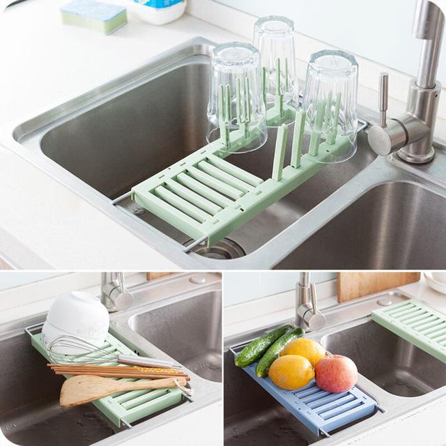 Retractable Sink Drain Rack Kitchen Drain Cup