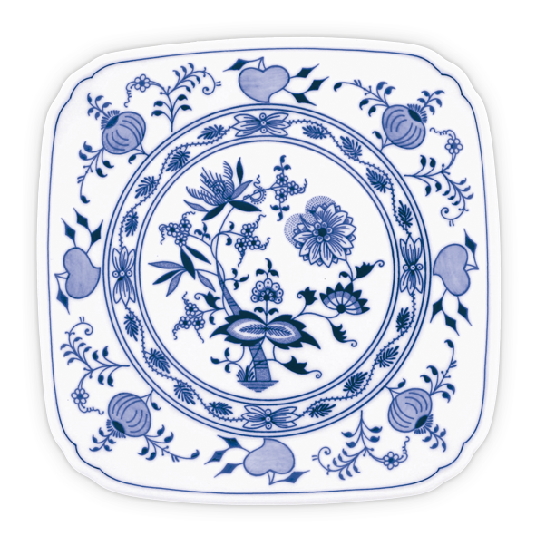 “Blue Onion” Traditional Czech Porcelain Decor