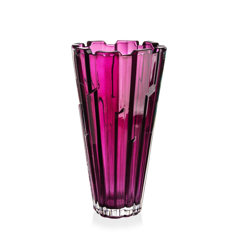 BOLERO Purple Crystal Vase