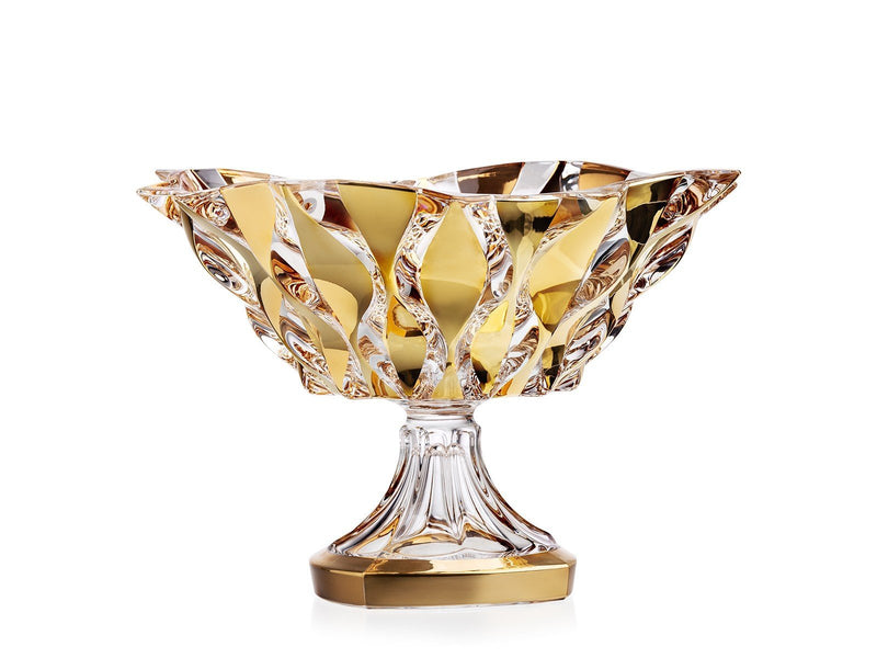 SAMBA Gold Footed Bowl