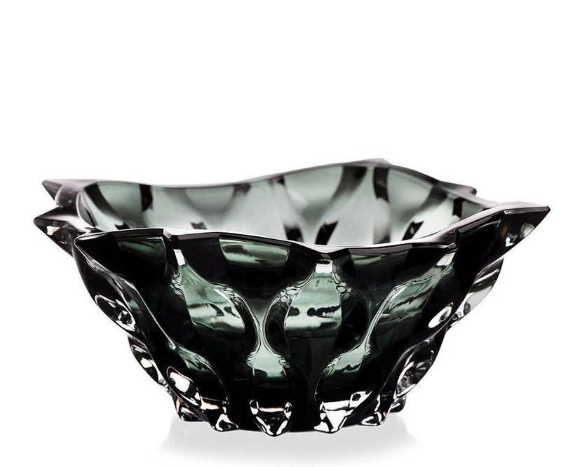 Smokey Crystal Glass Bowl