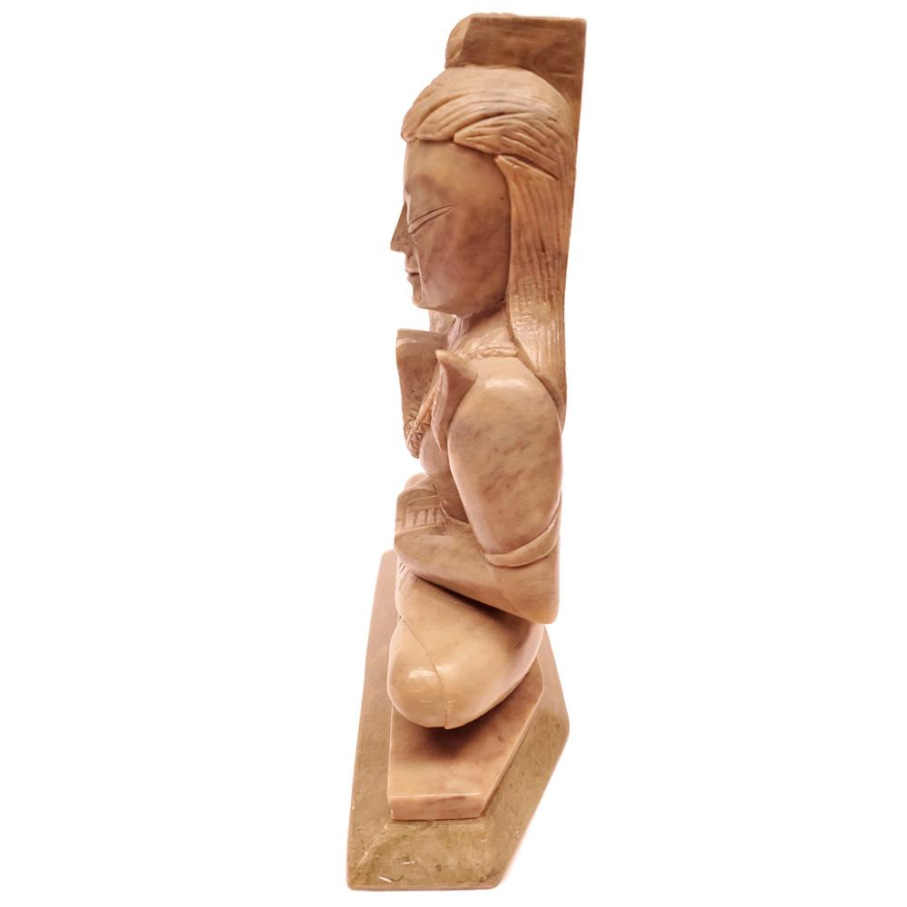 Lord Shiva-Statue aus Speckstein