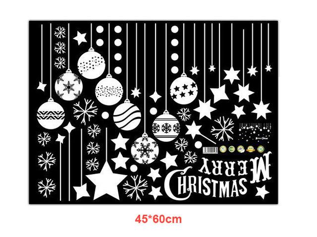 Stickers Merry Christmas Background Wall